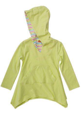 Floatimini Little Girls Embroidered V Neck Kaftan Cover up