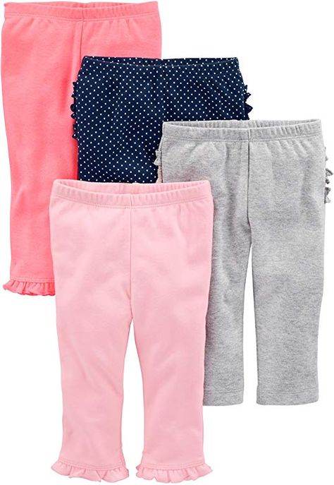 Carters Baby Girls Pink Pants