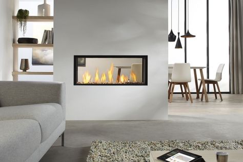 doppelseitiger Glaskamin Dru und Wohnzimmer Einrichtung in - moderne heizkorper wohnzimmer doppelseitiger Glaskamin Dru und Wohnzimmer Einrichtung in - moderne heizkorper wohnzimmer