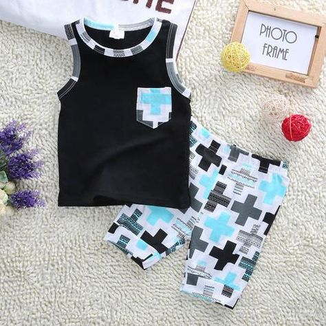 Ensemble Bebe Garcon Ete