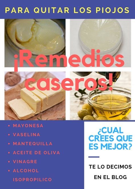 Quitar vinagre para con los piojos