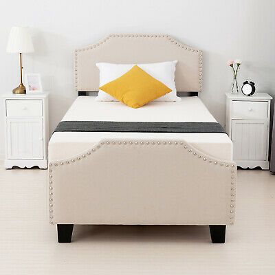 Sacramento Metal Bed Frame Twin Bronze Headboards For Beds