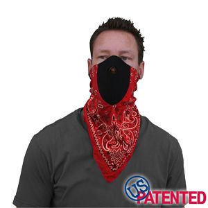 ZANheadgear Neodanna 100 Percentage Cotton Bandanna with Neoprene Skull Face Mask ZANheadgear Neodanna 100 Percentage Cotton Bandanna with Neoprene Skull Face Mask