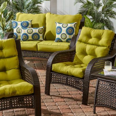Outdoor High Back Chair Cushion Set Of 2 At Jcpenney Com Today And Get Your Penney Patio Cushions Pillows Garden Patio Chair Cushions Outdoor, Jcpenney Outdoor Furniture Cushions