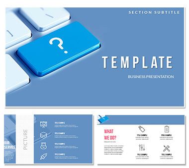 Questions And Answers Keynote Templates Keynote Template This