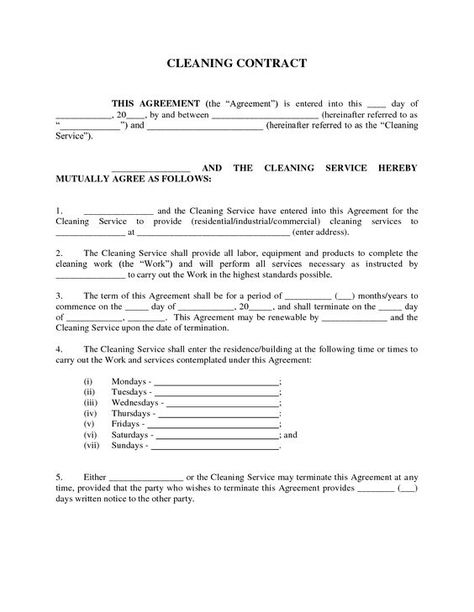 Pin by gamze on cleaning conrtact Pinterest Contract agreement - it service contract template free Pin by gamze on cleaning conrtact Pinterest Contract agreement - it service contract template free