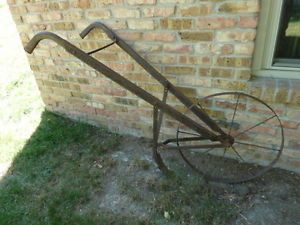 Vintage Antique Cultivator High Wheel Farm Garden Plow Farm