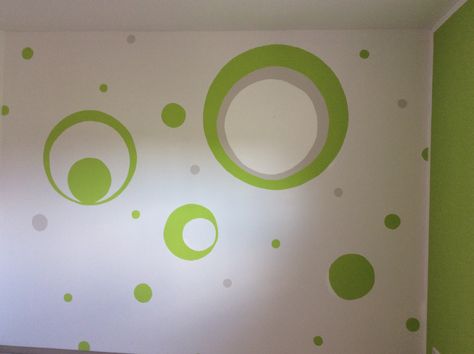 Wand Streichen Kreise Wand Streichen Kreise