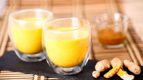 Goldene Milch Mit Kurkuma Safran Und Kardamom Rezept Kurkuma Milch Goldene Milch Und Kurkuma