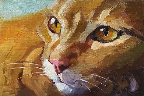 KMSchmidt 12x12 ART PRINT fauve impressionist TIGER wild signed print