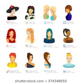 Image by Shutterstock Cute Aquarius Zodiac Girl Women/'s Tee