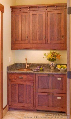 dark mission kitchen cabinets design