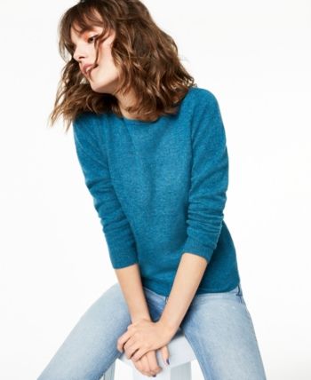 Charter Club Crew Neck Cashmere Sweater, Regular & Petite Charter Club Crew Neck Cashmere Sweater, Regular & Petite