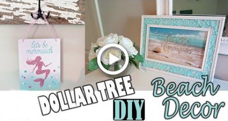 Dollar Tree Beach Theme Diy Collab W Jay Munee Diy With Images