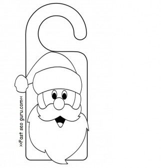 printable santa claus door knob hanger craft for kidsfree online print out christmas activities worksheets clipart of santa claus door knob hanger - Santa Claus Activities printable santa claus door knob hanger craft for kidsfree online print out christmas activities worksheets clipart of santa claus door knob hanger - Santa Claus Activities