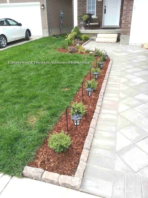 Awesome Yard Design Ideas Front Lawn A Fresh Look This Season With These Gorgeous Ga Landscaping Backyard Front Yard Landscaping Design, Small Front Garden Ideas With Driveway
