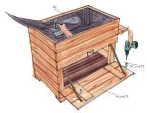 Toom Kreativwerkstatt Hochbeet Gartnertraum Diyplantstand Toom Kreativwerkstatt Hochbeet Gartnertraum Raised Garden Beds Garden Beds Raised Beds