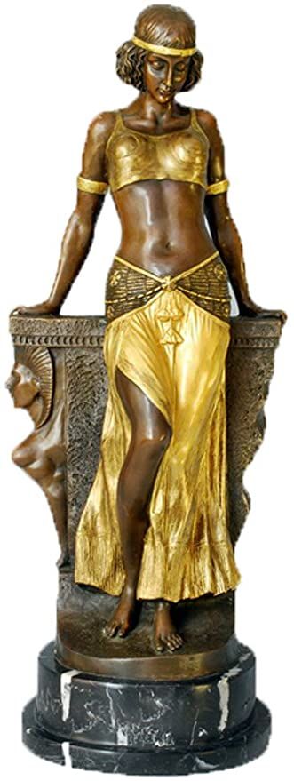Toperkin Beauty Female Bronze Statues Golden Figurines Sculpture Home Decor Statue - Home Decor Figurines Sculptures Toperkin Beauty Female Bronze Statues Golden Figurines Sculpture Home Decor Statue - Home Decor Figurines Sculptures
