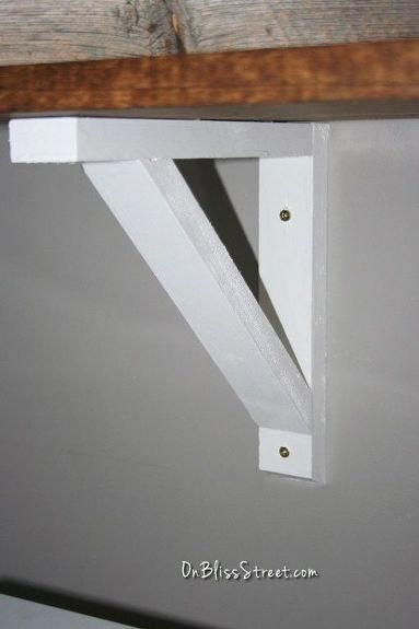 How To Build A Simple Shelf Bracket For Any Space From Scrap Wood