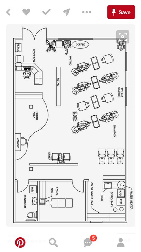 Image result for hair salon efficient modern floor plan Hair Salon - fresh gym blueprint maker Image result for hair salon efficient modern floor plan Hair Salon - fresh gym blueprint maker