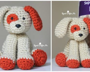 Amigurumi Plush Puppy Dog Toy Free Crochet Pattern Crochet Free