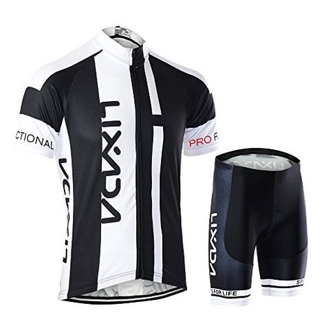 SPONEED Cycling Jersey Men Biking Outfits Stylish MTB Road Bike Shirt Breathable
