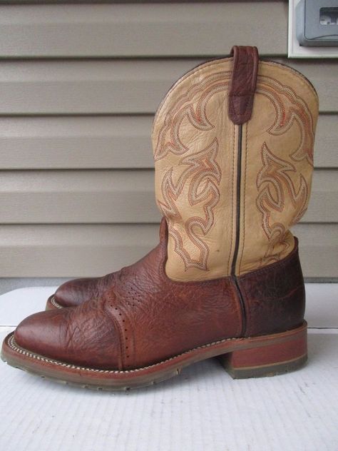 Double H Square toe cowboy boots 11 EE Style 4305 USA Double H Square toe cowboy boots 11 EE Style 4305 USA