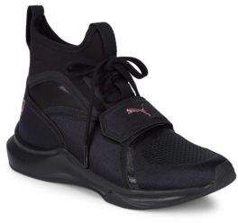 girls black athletic shoes