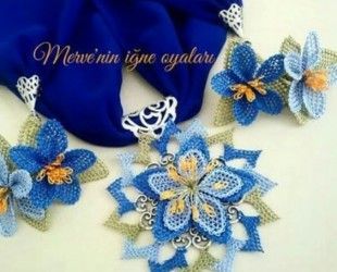 Neuen Flar Zubehormodelle Zubehormodelle Scarf Jewelry Crochet Handmade