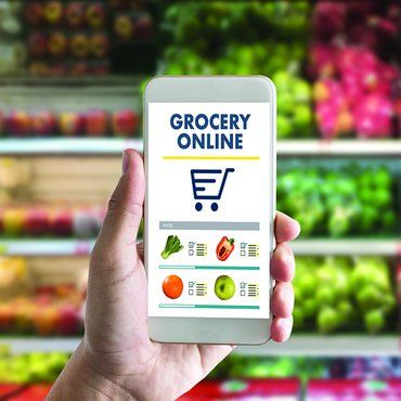 How You Can Sell On Grofers Store Grocery Ads Vegetable Shop Grocery Store Design