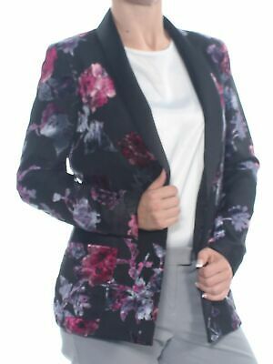 Tahari ASL Women/'s Plus Size Shawl-Collar Blazer 16W, Black