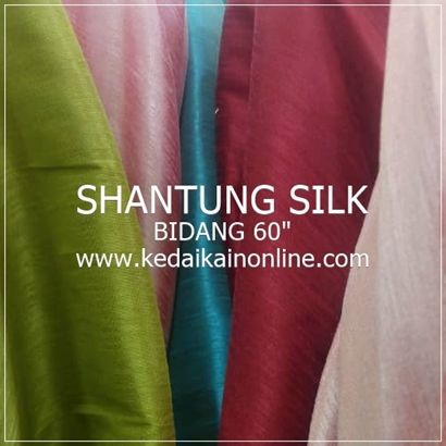 Kain Shantung Silk Membuat Baju Kain Kain Linen