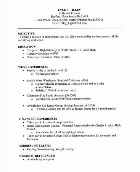 Plain Text Resume Format - getresumetemplateinfo 3279 - summer job resume Plain Text Resume Format - getresumetemplateinfo 3279 - summer job resume
