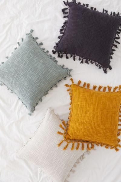 Gemma Fringe Throw Pillow | Urban Gemma Fringe Throw Pillow | Urban