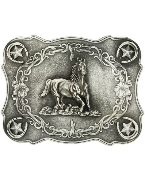 Oval Vintage Running Horse Medieval Gifts Belts Buckle Rodeo Cowboy Gifts