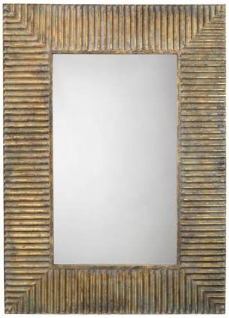 Jamie Young Slatted Antique Brass 29 X 41 Wall Mirror 39y00 Lamps Plus Decor Design Mirror Wall Decor, Small Framed Mirrors For Craftsman