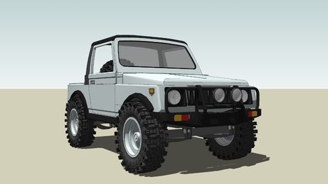 Suzuki Sj 410 3d Warehouse Suzuki Sj 410 Suzuki Suzuki Samurai