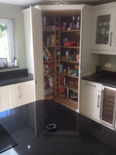 Image Result For Howdens Corner Larder Pantry Design Corner Kitchen Pantry Corner Pantry Cabinet