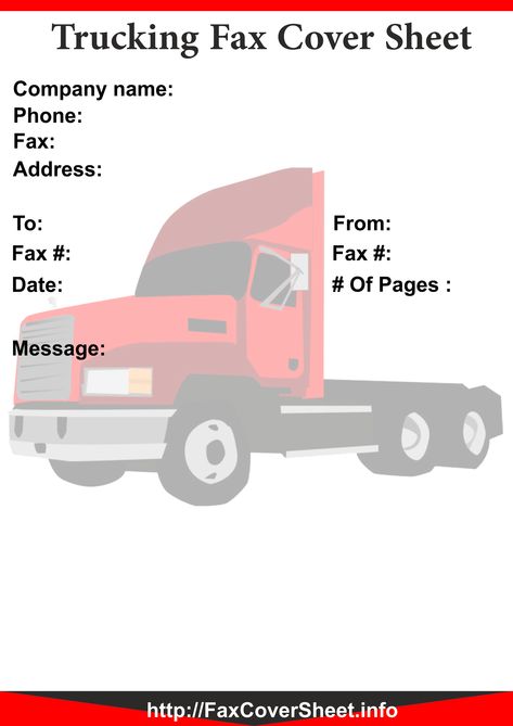 Truck Fax Cover Sheet Printable Truck Fax Cover Sheet Templates - sample confidential fax cover sheet Truck Fax Cover Sheet Printable Truck Fax Cover Sheet Templates - sample confidential fax cover sheet