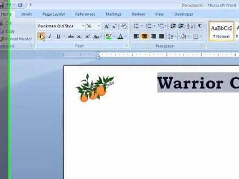 how to make a company letter head