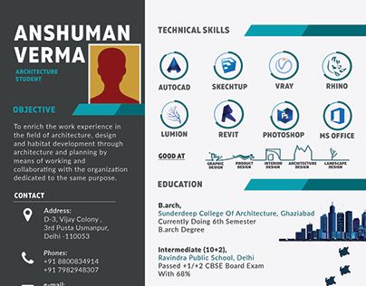 Check out new work on my @Behance portfolio - architecture resume Check out new work on my @Behance portfolio - architecture resume