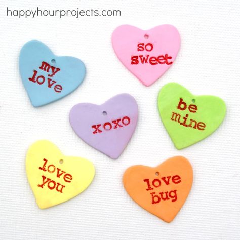 Dark Heart Pins Valentines Day gift expressive pins polymer clay Valentines