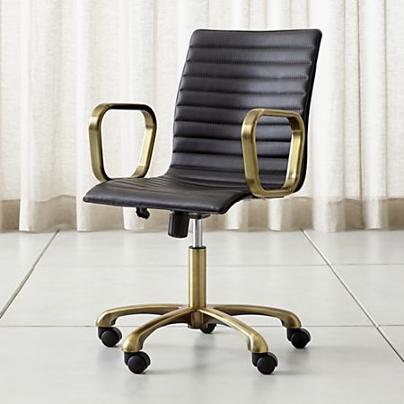 Ripple Ivory Leather Office Chair With Brass Frame Reviews Crate And Barrel Black - Ripple Ivory Leather Office Chair With Brass Frame Ripple Ivory Leather Office Chair With Brass Frame Reviews Crate And Barrel Black - Ripple Ivory Leather Office Chair With Brass Frame