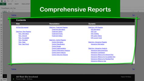 Risk template and software, all-in-one! A risk spreadsheet workbook - risk management spreadsheet template Risk template and software, all-in-one! A risk spreadsheet workbook - risk management spreadsheet template