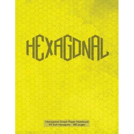 Hexagonal Graph Paper Notebook 1 4 Inch Hexagons - 160 Pages - hexagon graph paper Hexagonal Graph Paper Notebook 1 4 Inch Hexagons - 160 Pages - hexagon graph paper
