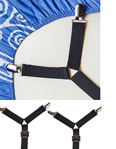 Criss Cross Bed Sheet Holder Straps Pack Of 2 Sheet Str Https Www Amazon Com Dp B072zv7jsm Re King Bed Sheets Bedding Accessories California King Sheets