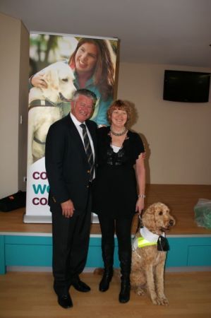 Jonnie The First Labradoodle Guide Dog To Graduate From