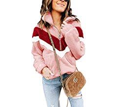AKEWEI Womens Faux Fur Coats Casual Loose Pullover Fleece Sweatshirt Outwear S-XXL AKEWEI Womens Faux Fur Coats Casual Loose Pullover Fleece Sweatshirt Outwear S-XXL