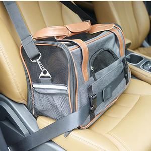 Portable breathable backpack for small dogs and pet cats in Portable breathable backpack for small dogs and pet cats in