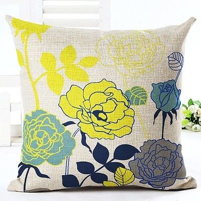 Decorative pillow cases Pillow Case Sofa Waist Throw